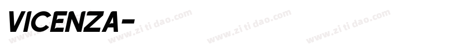 Vicenza字体转换