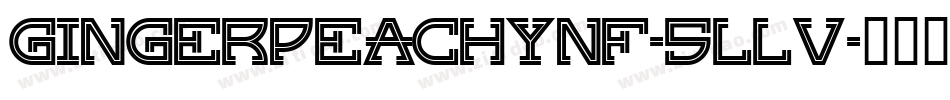 GingerPeachyNf-5llv字体转换