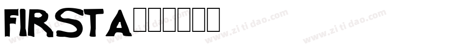 firsta字体转换