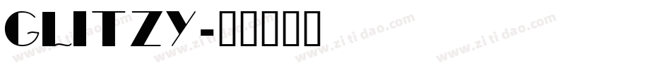 GLitzy字体转换