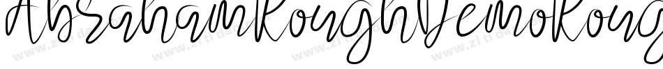 AbrahamRoughDemoRough-1GjBg字体转换