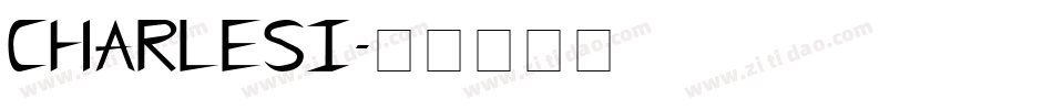 CHARLESI字体转换