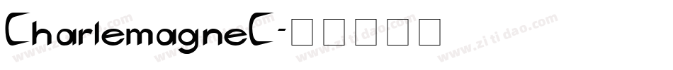 CharlemagneC字体转换