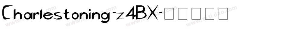 Charlestoning-z4BX字体转换