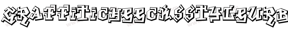 GraffitiCheecksStyleUrban-DjZE字体转换