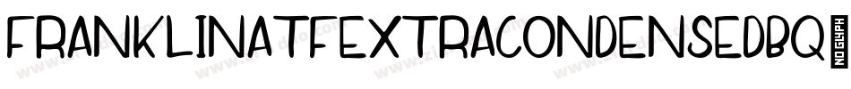 FranklinATFExtraCondensedBQ-Regular字体转换