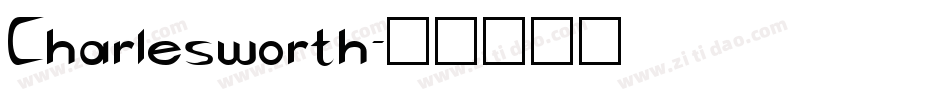 Charlesworth字体转换