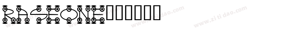 RASEONE字体转换