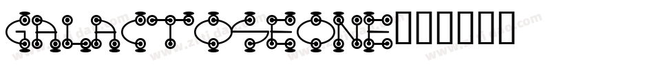 GalactoseONE字体转换