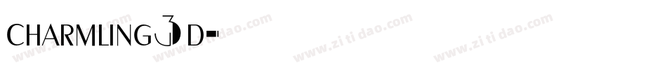 charmling3d字体转换