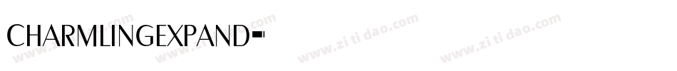 charmlingexpand字体转换