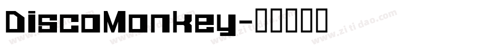 DiscoMonkey字体转换
