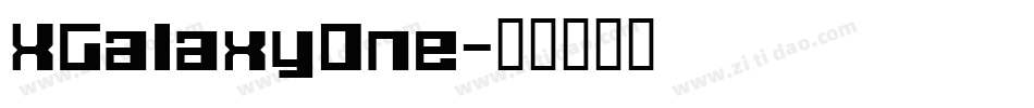XGalaxyOne字体转换
