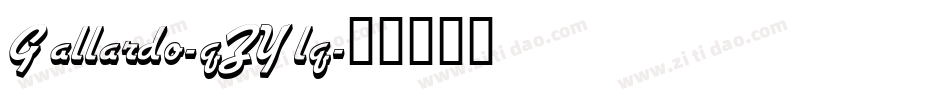 Gallardo-qZYlq字体转换