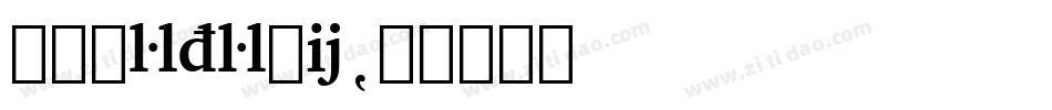 Chartrki字体转换