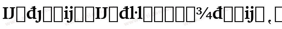 ExtensionExtraBoldItalic字体转换