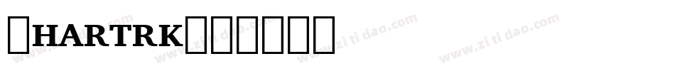 Chartrk字体转换