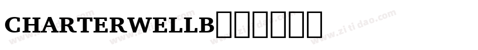 charterwellb字体转换