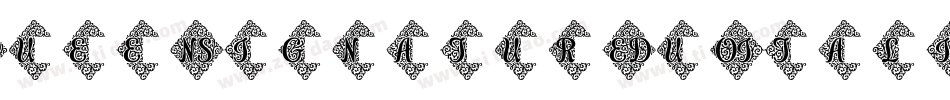 QueenSignatureDuoItalic-mLlxa字体转换