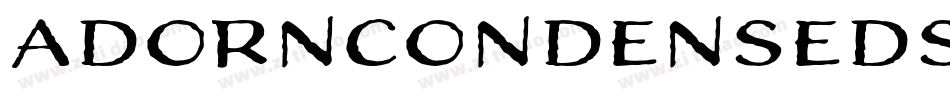 AdornCondensedSans字体转换