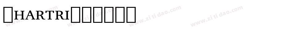 Chartri字体转换