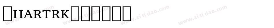 Chartrk字体转换
