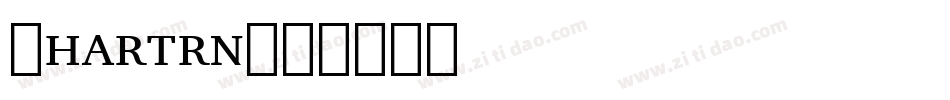 Chartrn字体转换