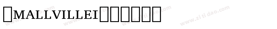 Smallville1字体转换
