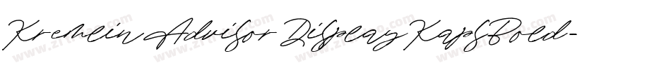 KremlinAdvisorDisplayKapsBold-POGE字体转换