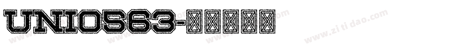 Uni0563字体转换