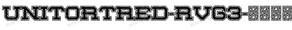 UniTortred-Rvg3字体转换