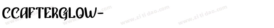 CCAfterglow字体转换