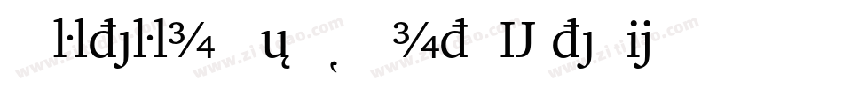 CharterITCbyBT-BlaItalExtension字体转换