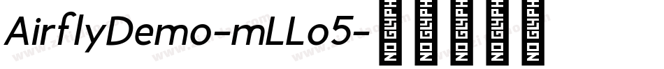 AirflyDemo-mLLo5字体转换