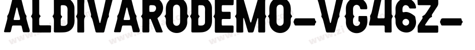 AldivaroDemo-VG46Z字体转换
