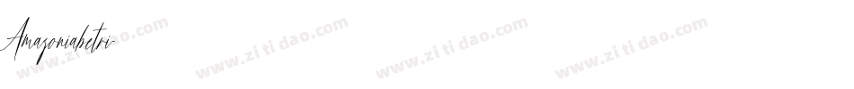 Amazoniabetri字体转换