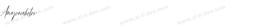 Amazoniabetri字体转换