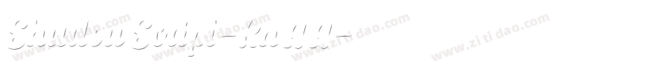 ShadowScript-RnAA字体转换