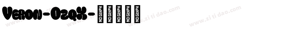 Veron-0zqX字体转换