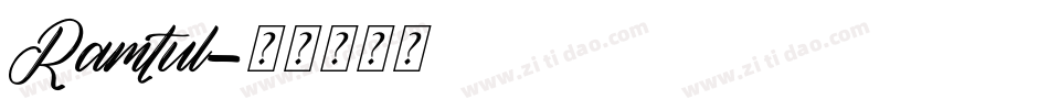 Ramtul字体转换