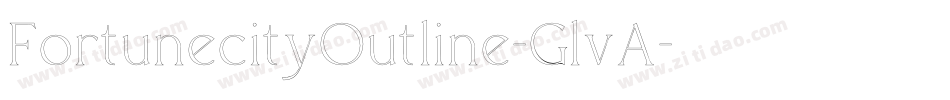 FortunecityOutline-GlvA字体转换