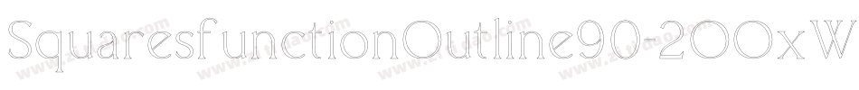 SquaresfunctionOutline90-2OOxW字体转换 SquaresfunctionOutline90-2OOxW字体转换