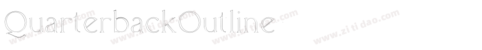 QuarterbackOutline字体转换 QuarterbackOutline字体转换