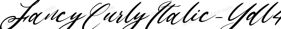 FancyCurlyItalic-Ydl4字体转换
