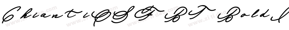 ChiantiOSFBT-BoldItalic字体转换