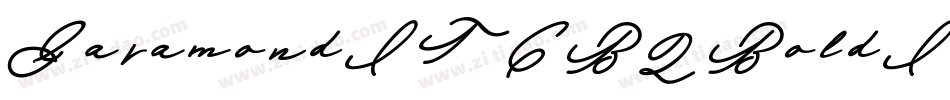 GaramondITCBQ-BoldItalic字体转换
