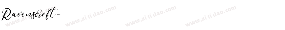Ravenscroft字体转换
