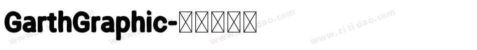 GarthGraphic字体转换