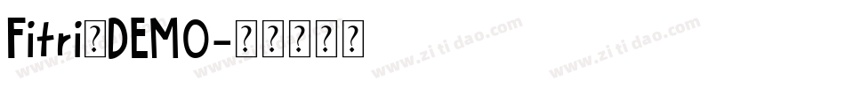 Fitri_DEMO字体转换