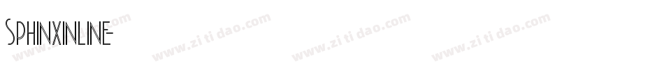 SphinxInline字体转换